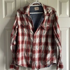 Lucky Brand classic fit long sleeve shirt size M